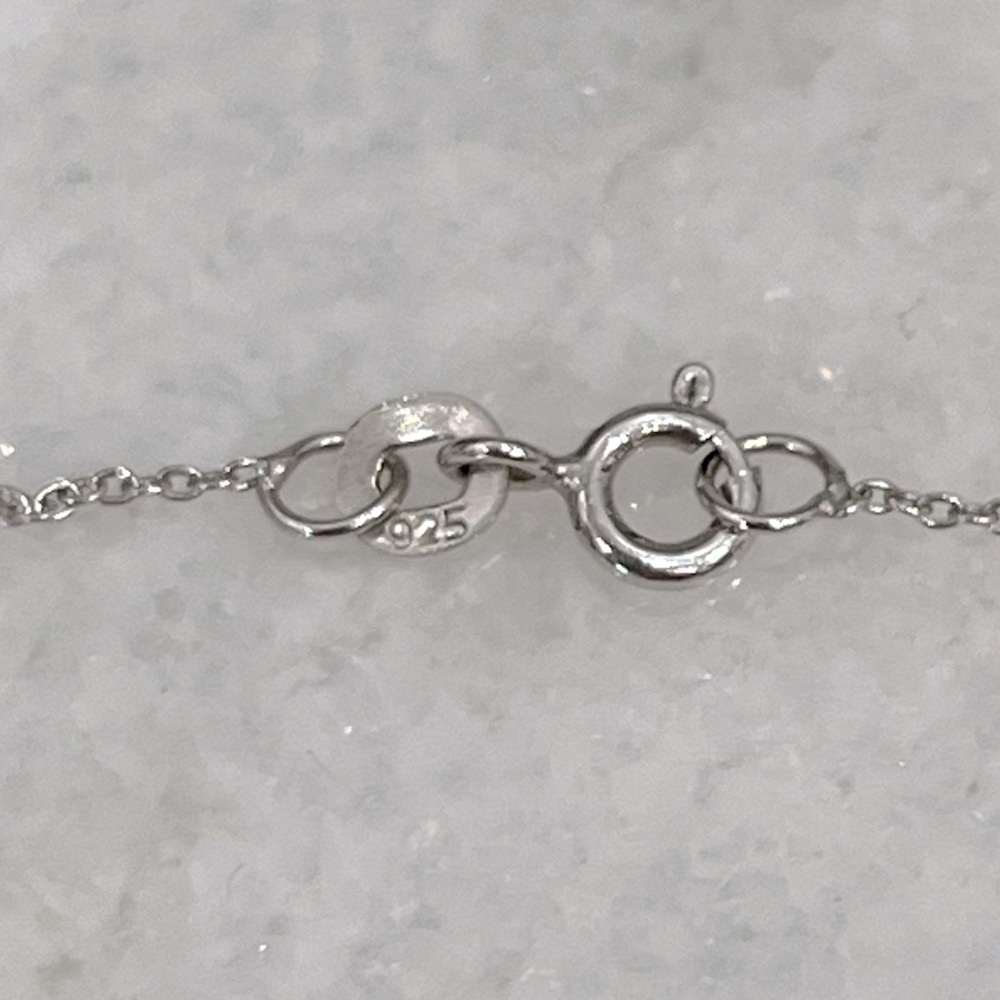 Sterling Silver Tanzanite Pendant 20” Necklace - Picture 8 of 11
